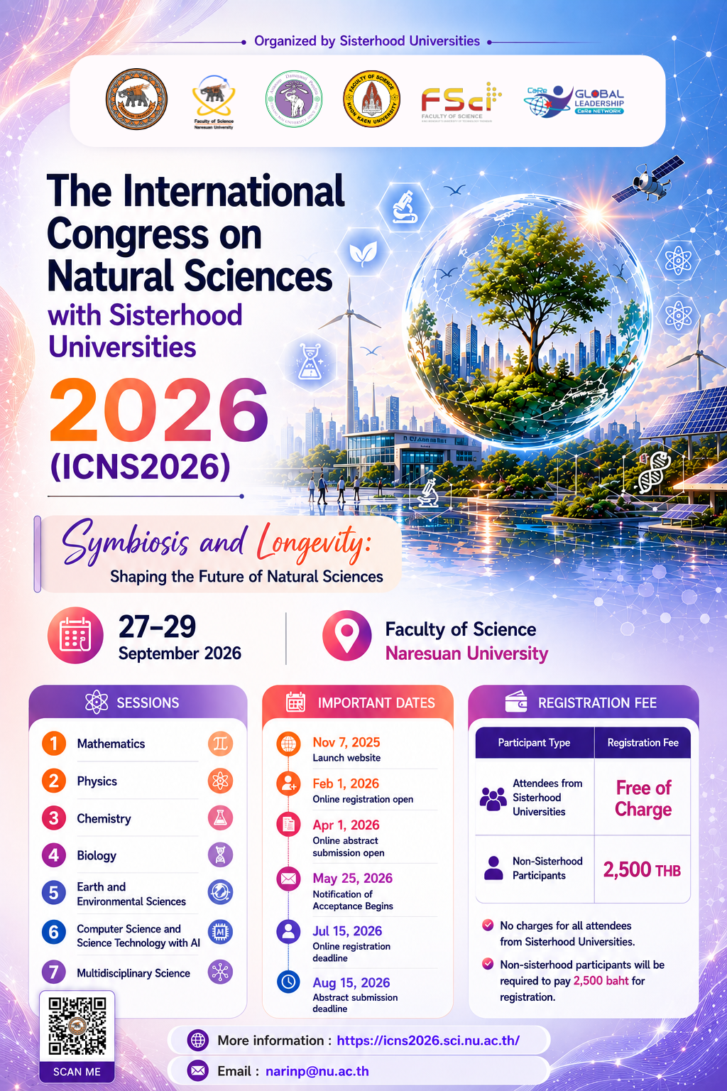 ICNS 2026 Conference Poster